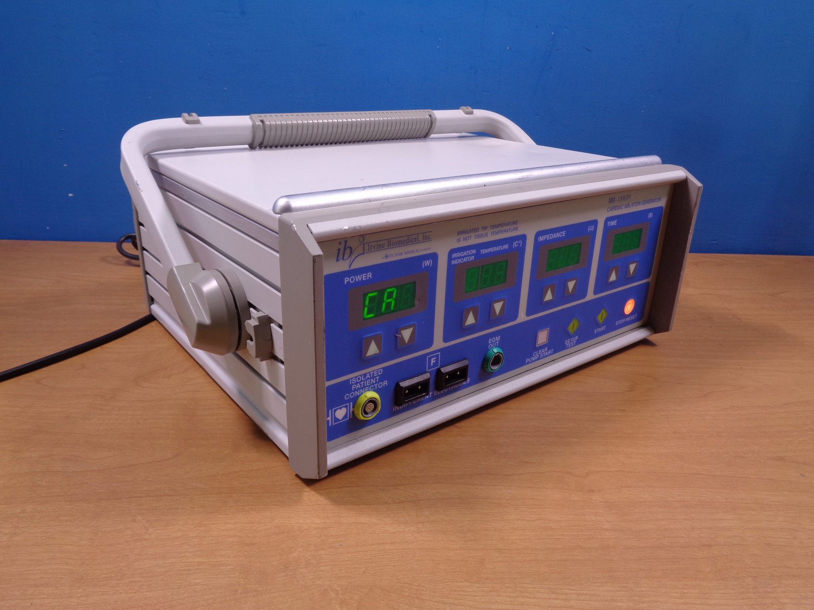 IRVINE BIOMEDICAL IBI1500T9 CARDIAC ABLATION GENERATOR THERAPY eBay